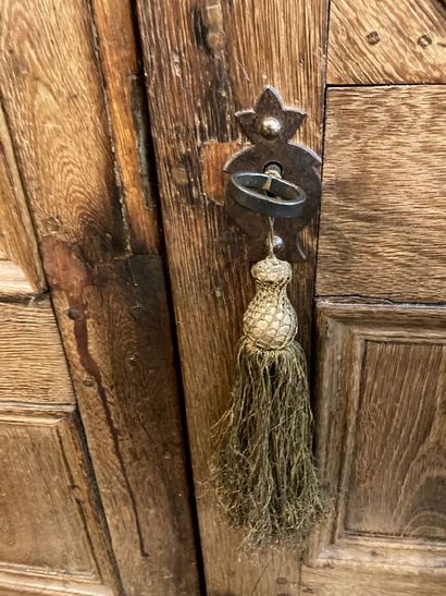 Piece of furniture with two doors and two...