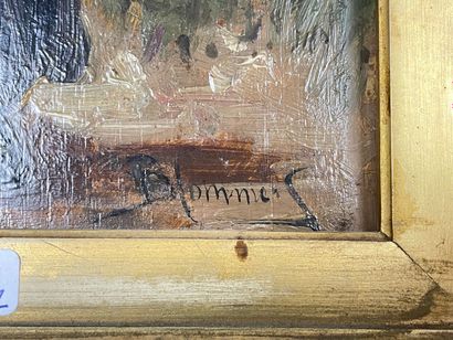 Two oils on panel:

- BLOMMERS Bernardus-Johannes...