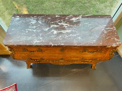 Regency style grave chest of drawers with...