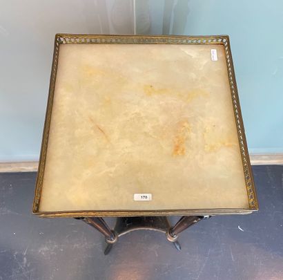 Belle Époque sellette with spacer shelf,...