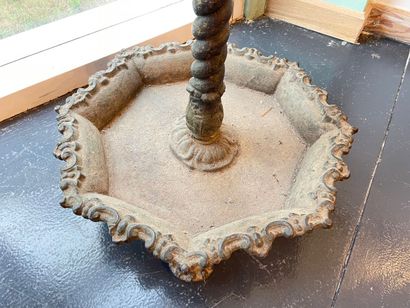 Coat rack with four pairs of chimera pegs,...