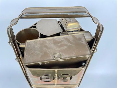 Sleeping car canteen with accessories, early...