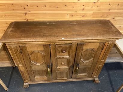 Piece of furniture with two doors and two...