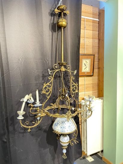 Monumental chandelier of the Napoleon III...
