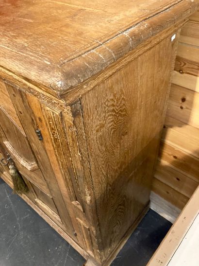 Piece of furniture with two doors and two...