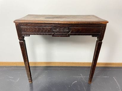 Louis XVI style wall console, 19th century,...