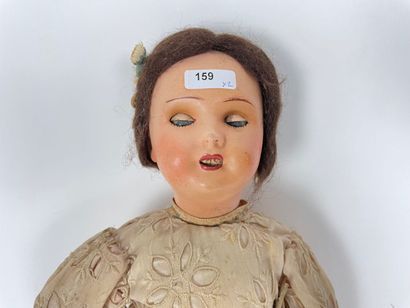 Two antique dolls called sleepers, mark [S.F.B.J...