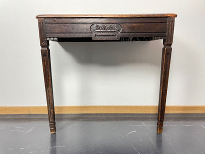Louis XVI style wall console, 19th century,...