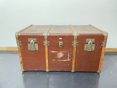 Trunk, early 20th century, wood, metal and...