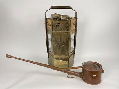 Sleeping car canteen with accessories, early...