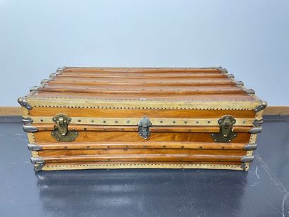 Trunk, early 20th century, wood, metal and...