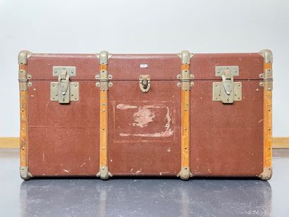 Trunk, early 20th century, wood, metal and...