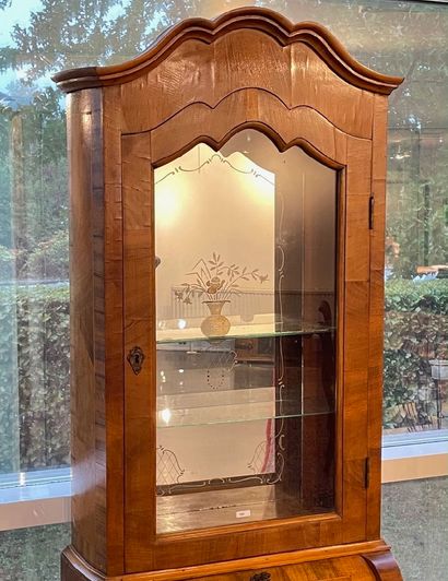 Italian scriban furniture opening with a...