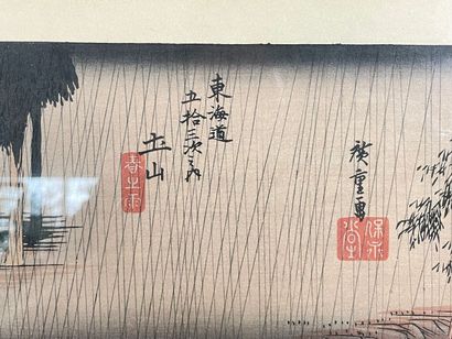 HIROSHIGE (1797-1858) [d'après]
