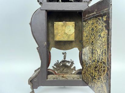 Large Regency-style cartel with figures of...