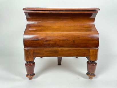 Louis-Philippe step ladder with a shutter...