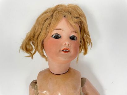 Two antique dolls called sleepers, mark [S.F.B.J...