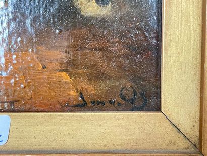 Two oils on panel:

- BLOMMERS Bernardus-Johannes...