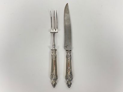 DELHEID FRÈRES - BRUXELLES
Pair of rocailles...