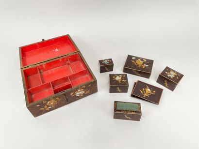 Secret box containing multiple boxes, late...