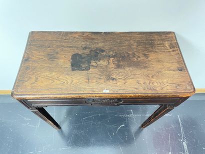 Louis XVI style wall console, 19th century,...