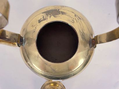 RUSSIE
Samovar, late 19th century, brass,...