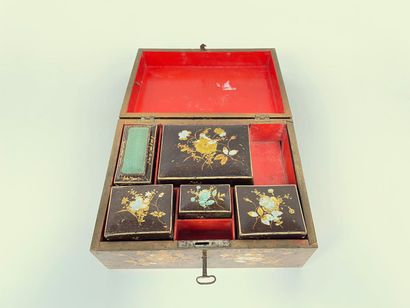 Secret box containing multiple boxes, late...
