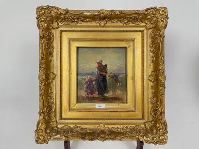 Two oils on panel:

- BLOMMERS Bernardus-Johannes...