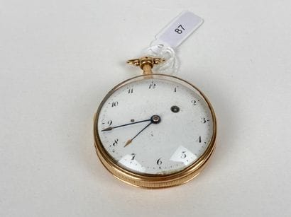 Montre de gousset à sonnerie, boîtier en...