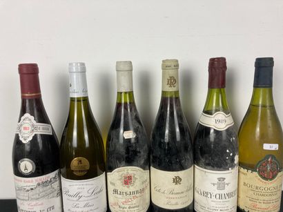BOURGOGNE
Varia de six bouteilles [altérations,...
