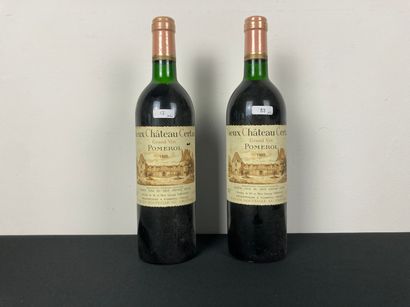 BORDEAUX (POMEROL)
Vieux Château Certan 1985...