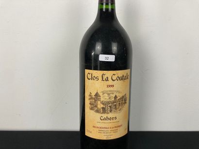 SUD-OUEST (CAHORS)
Clos La Coutale 1999 (rouge),...