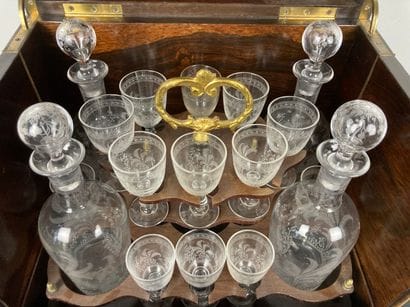 Cave à liqueurs d'époque Napoléon III, seconde...