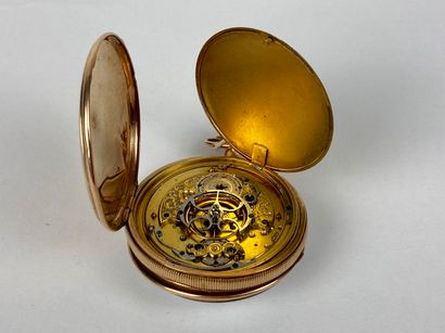Montre de gousset à sonnerie, boîtier en...
