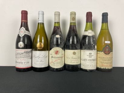 BOURGOGNE
Varia de six bouteilles [altérations,...