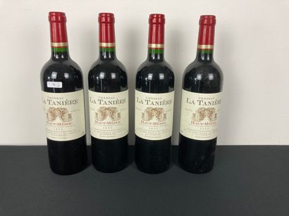 BORDEAUX
Lot de sept bouteilles :
- (MÉDOC),...