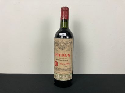 BORDEAUX (POMEROL)
Petrus 1961 (rouge), une...