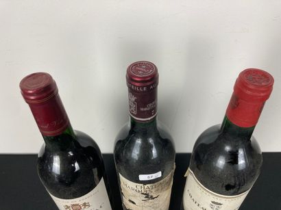 BORDEAUX (MARGAUX)
Lot de trois bouteilles...