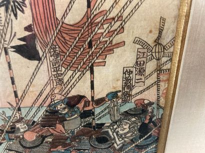 SHUNKŌSAI Hokushū et UTAGAWA Yoshitora

