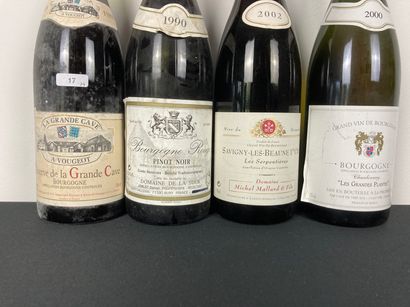 BOURGOGNE
Lot de quatre bouteilles :
- Réserve...