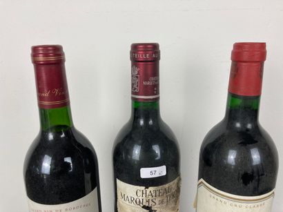 BORDEAUX (MARGAUX)
Lot de trois bouteilles...