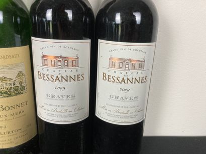 BORDEAUX
Lot de six bouteilles :
- (ENTRE-DEUX-MERS),...