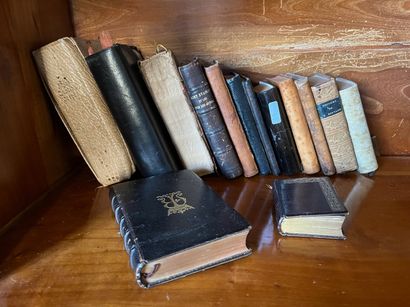 Lot of mainly religious and 19th-century...