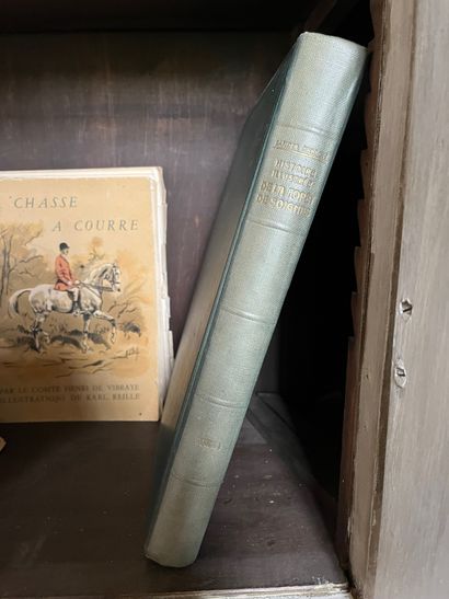 Lot of various books: hunting, nobility,...