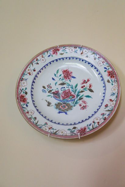 CHINE, COMPAGNIE DES INDES, XIXème, paire...