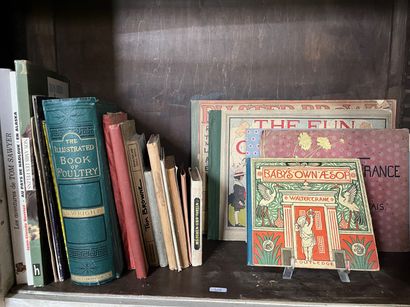 Lot of mainly old books (alterations).