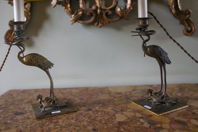 Paire de lampes 