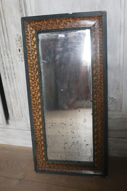 Miroir rectangulaire, années 1930, 77x37...