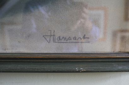 HANSART (?), XXème, 