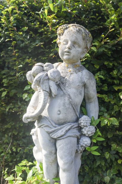 Statue en pierre ancienne 